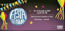 Hoje e amanhã teremos a Festa Junina Municipal no Galpão da Fepasa