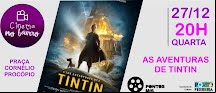 Cinema no Bairro apresenta "As aventuras de Tintin" na Praça Central