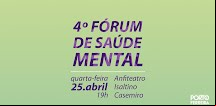4º Fórum de Saúde Mental acontece no próximo dia 25