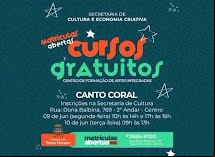 Cultura de Porto Ferreira abre inscrições para o "curso Canto Coral" neste domingo(9) e segunda(10)