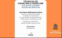 Porto Ferreira oferece vagas para mais um curso profissionalizante de Manicure e Pedicure