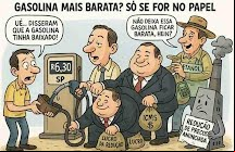 Redução no preço da gasolina promovido pela Petrobras não chega ao consumidor